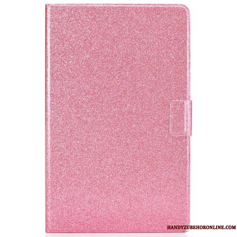 Læder Cover Samsung Galaxy Tab A8 (2021) Glitrende Glitter