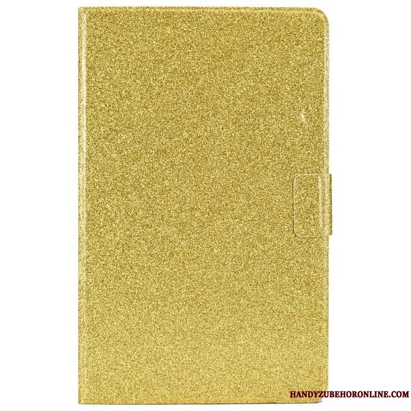 Læder Cover Samsung Galaxy Tab A8 (2021) Glitrende Glitter