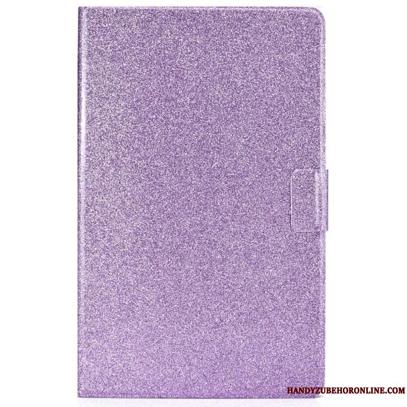 Læder Cover Samsung Galaxy Tab A8 (2021) Glitrende Glitter