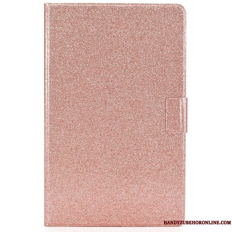 Læder Cover Samsung Galaxy Tab A8 (2021) Glitrende Glitter