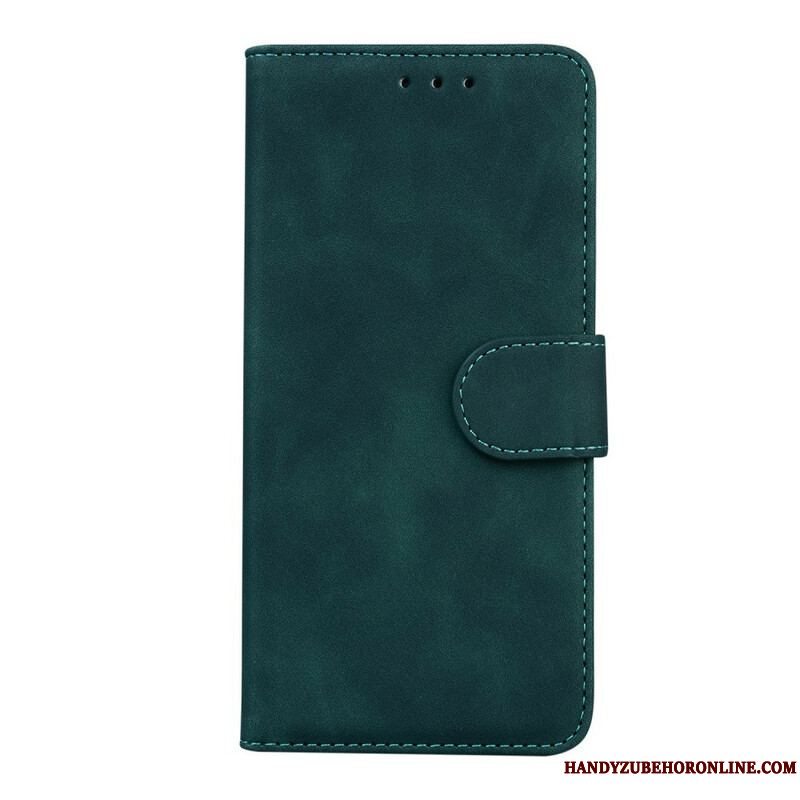 Læder Cover Xiaomi Redmi Note 10 5G Vintage Syning