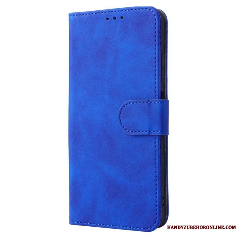 Læder Cover Xiaomi Redmi Note 11 / 11S Skin-touch Med Snor