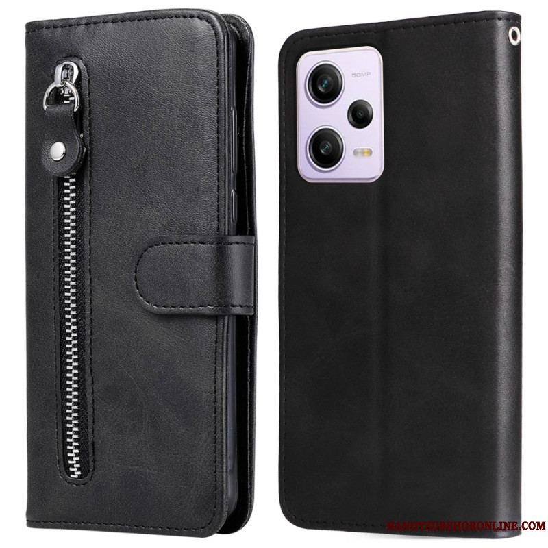 Læder Cover Xiaomi Redmi Note 12 Pro Pung