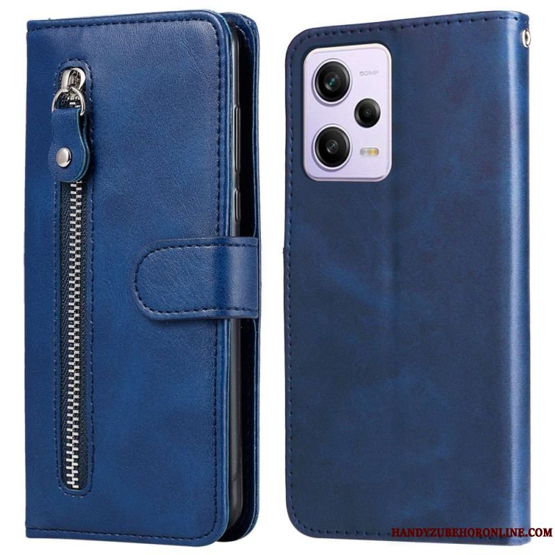 Læder Cover Xiaomi Redmi Note 12 Pro Pung