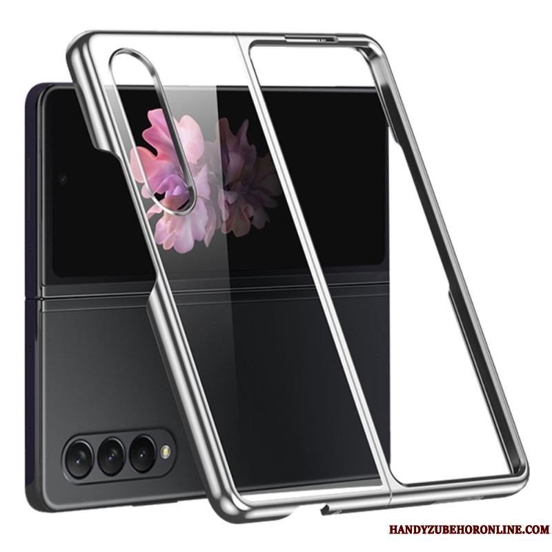 Mobilcover Samsung Galaxy Z Fold 4 Transparent Metallisk