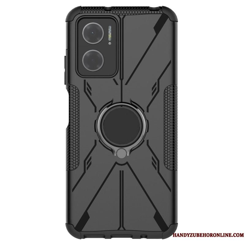 Mobilcover Xiaomi Redmi Note 10 5G Modstandsdygtig Og Ring