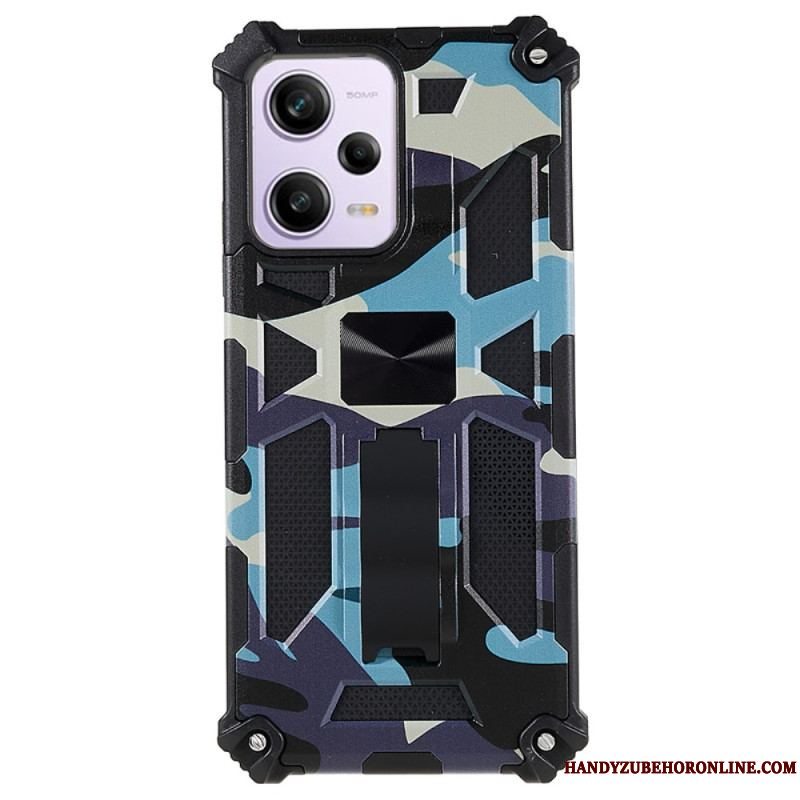 Mobilcover Xiaomi Redmi Note 12 5G Camouflage Aftagelig Støtte