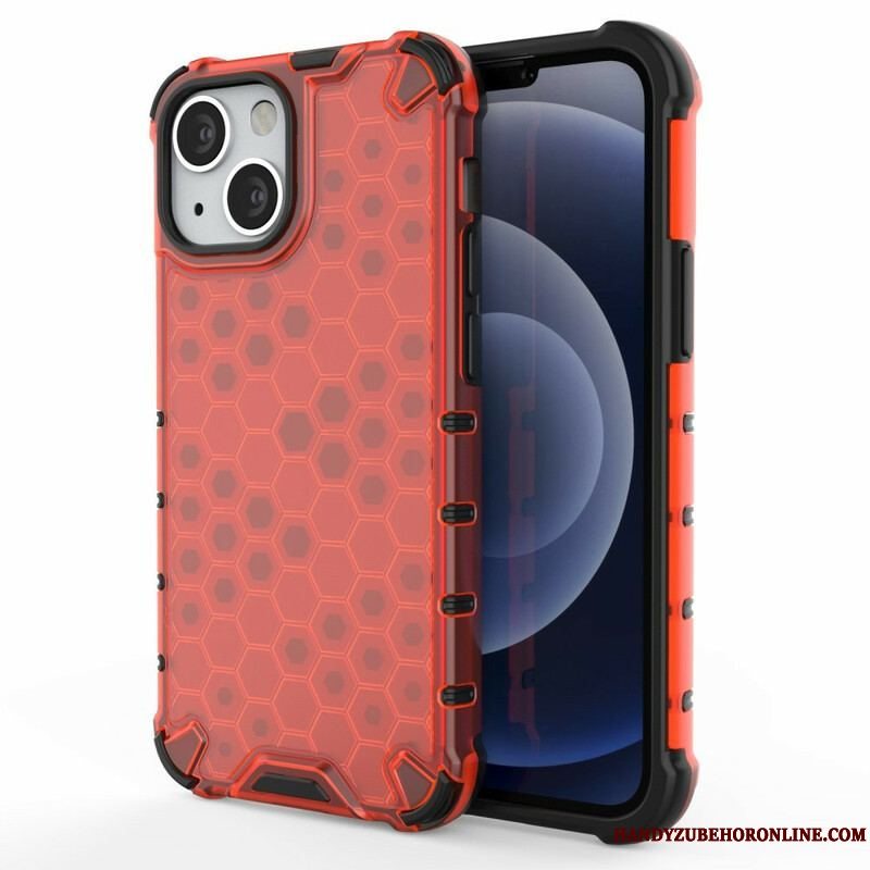 Mobilcover iPhone 13 Mini Honeycomb Stil