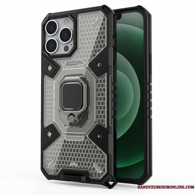 Mobilcover iPhone 13 Pro Max Honeycomb Med Ring