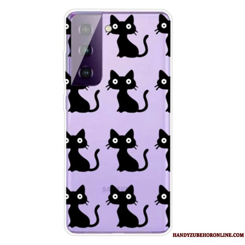 Cover Samsung Galaxy S21 FE Flere Sorte Katte