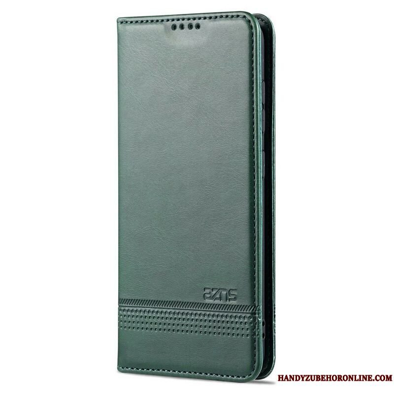 Cover Samsung Galaxy S21 FE Flip Cover Azns Læderstyling