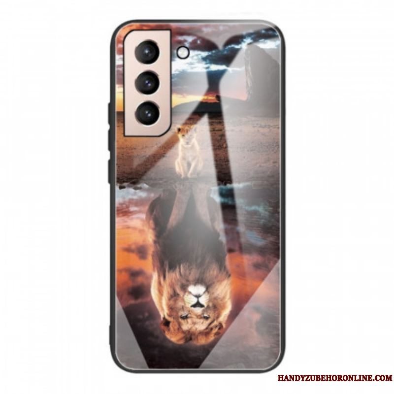 Cover Samsung Galaxy S22 Plus 5G Lion Cub's Dream Hærdet Glas