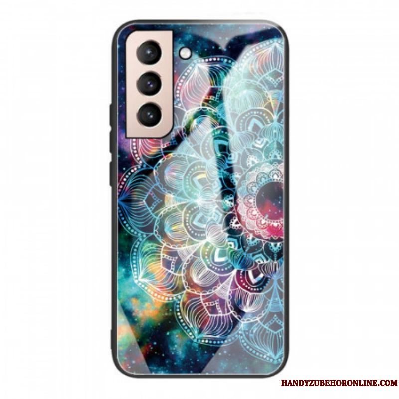 Cover Samsung Galaxy S22 Plus 5G Mandala Hærdet Glas