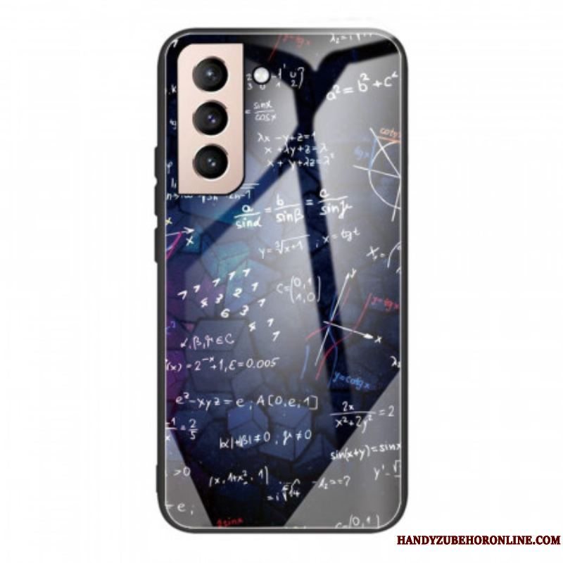 Cover Samsung Galaxy S22 Plus 5G Matematiske Beregninger Af Hærdet Glas