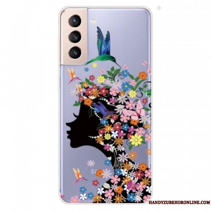 Cover Samsung Galaxy S22 Plus 5G Smukt Blomsterhoved