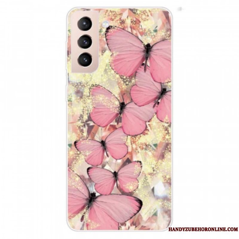 Cover Samsung Galaxy S22 Plus 5G Sommerfugle Sommerfugle