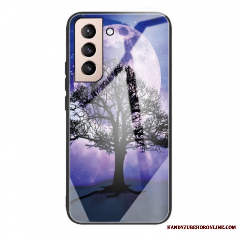 Cover Samsung Galaxy S22 Plus 5G World Tree Hærdet Glas