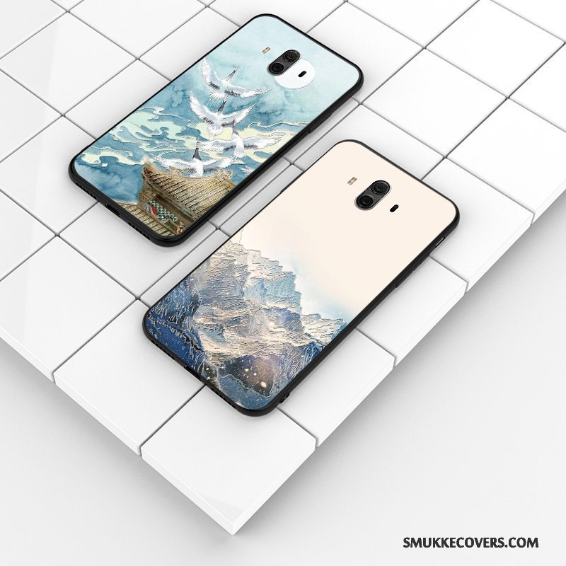 Etui Huawei Mate 10 Relief Af Personlighed Mønster, Cover Huawei Mate 10 Beskyttelse Telefonnubuck