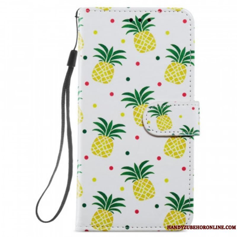 Flip Cover Samsung Galaxy S22 Plus 5G Flere Ananas