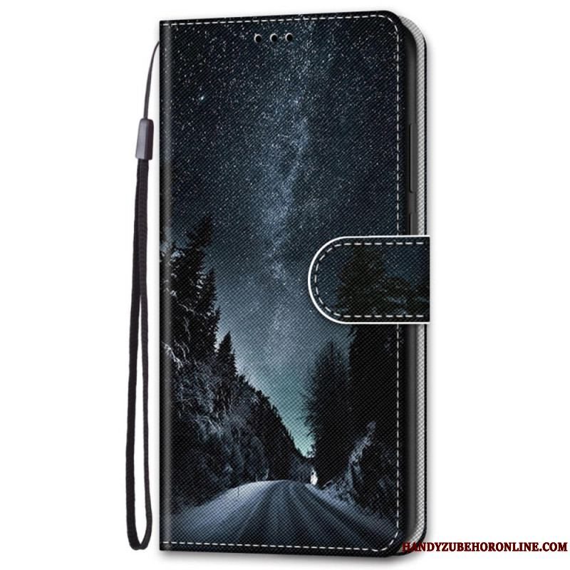 Flip Cover Samsung Galaxy S22 Plus 5G Mystisk Natur