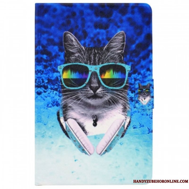 Flip Cover Samsung Galaxy Tab A8 (2021) Disco Kat