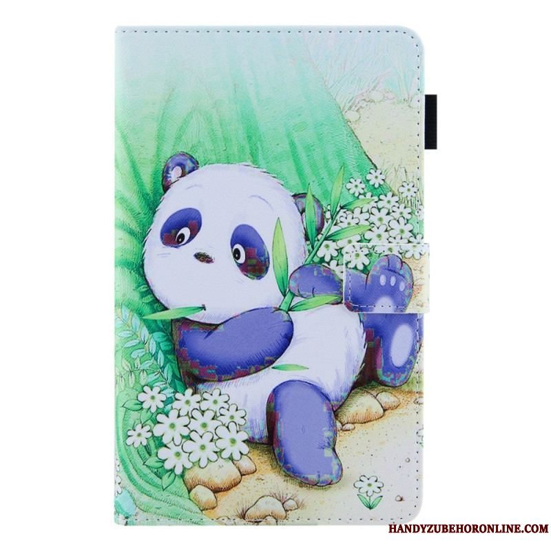 Flip Cover Samsung Galaxy Tab A8 (2021) Sød Panda