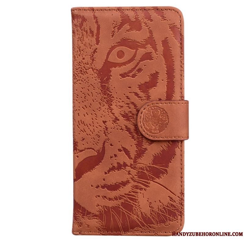 Flip Cover Sony Xperia 1 IV Tiger Print